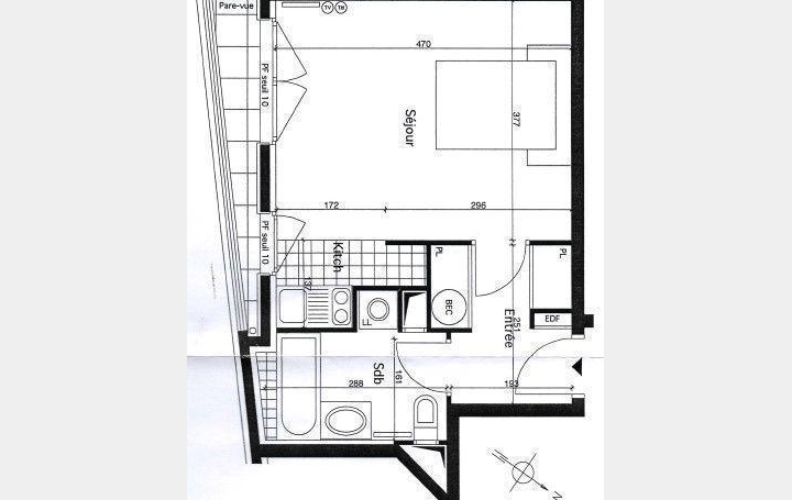  CGRE - COMMANDRE GUILLAUME REAL ESTATE Appartement | ISSY-LES-MOULINEAUX (92130) | 31 m2 | 1 036 € 